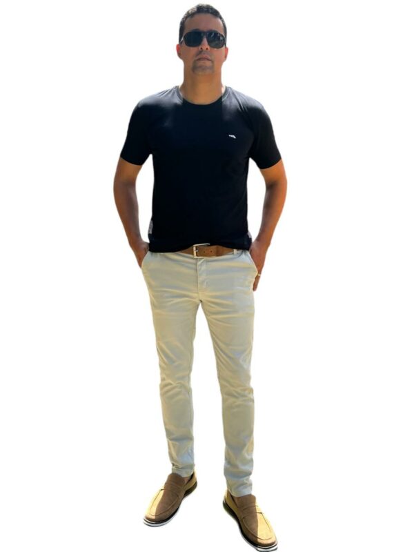 Camisa básica 100% algodão